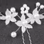 AqToCna Ngọc Trai Hoa Tiara, Trang Trí Tóc Mờ, Trang Sức Cưới Cô Dâu Handmade, Kẹp Tóc Ngọc Trai AqToCna