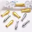 E-WOITD 10 Chiếc Thép Không Gỉ Hạt Cá Quyến Rũ Miếng Đệm Rời Hạt Để Làm Đồ Trang Sức Thủ Công Handmade DIY Vòng Tay Phụ Kiện Số Lượng Lớn E-WOITD