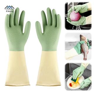 ELBBKG Găng Tay Nhà Bếp Thiêned, Găng Tay Rửa Chén Chống Mài Mòn, Thích Hợp Cho Rửa Bát, Vệ Sinh Và Găng Tay Cao Su Gia Đình Mới
