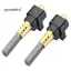2 Chiếc Máy Hút Bụi Động Cơ Bàn Chải Carbon 6.5X11X32mm, Chất Lượng Cao Máy Hút Bụi Phần Cho Máy Hút Bụi