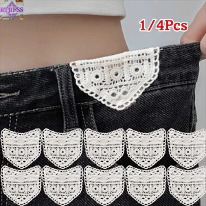 RTJIFSS 1 / Chiếc Thắt Lưng Mở Rộng, Quần Jean Điều Chỉnh Phụ Kiện Quần Jean Eo, Cotton Rỗng Ren Phụ Kiện May Mặc Cho Quần Jean Quần