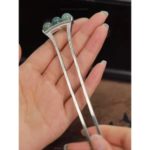 WHX-New Phong Cách Trung Quốc Đính Hạt Kẹp Tóc Retro Kẹp Tóc Phong Cách Trung Quốc Kẹp Tóc Hanfu Sườn Xám Phụ Kiện Kẹp Tóc