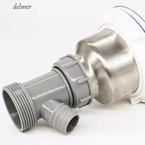 Bộ chuyển đổi ống thoát nước bồn rửa DELMER, Đầu nối nhánh cống đơn giản bền bỉ, Bộ lọc ống Bộ chuyển đổi ống thoát nước nhà bếp hình chữ Y ABS tiện lợi