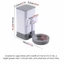 Bình nước treo lồng FUHUIOT, Bình đựng nước cho chó 1,5L chống rò rỉ, Đồ dùng cho ăn có thể điều chỉnh có thể tháo rời Dễ dàng làm sạch Thùng treo Bát nước cho chó con Mèo Thỏ Chim