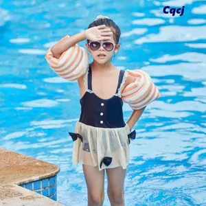 CQCJ 1 Cặp Vòng Tay Bơi, Phao Cánh Tay Dày Bơm Hơi, Tay Phao An Toàn PVC Chống Mài Mòn Bền Đẹp Cho Trẻ Em Người Lớn