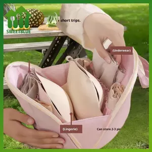 SWEET 1 Chiếc Di Động Du Lịch Quần Lót Sos Áo Ngực Tổ Chức Túi Sợi Polyester Cầm Tay Túi Bảo Quản Cho Quần Áo Thân Mật Hình Bóng n