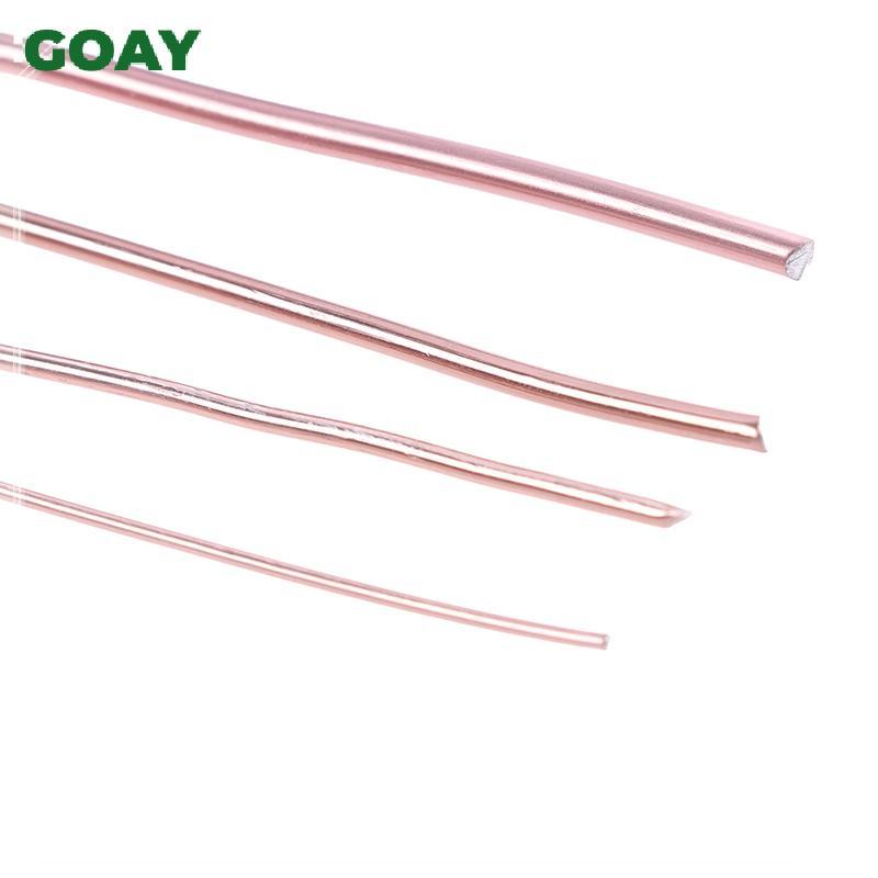 Dây đào tạo cây cảnh GOAY Nhôm Anodized Tổng cộng 16,5 Feet (Nâu) VN