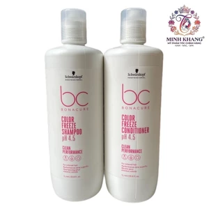 Dầu gội xả dưỡng màu BC Color Freeze Sulfate Schwarzkopf 1000mlx2 [ MK ]