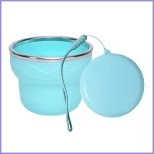 Cốc di động 200ml Cốc uống nước ngoài trời bằng silicon có thể gập lại Chai du lịch cho văn phòng tại nhà Phòng tập thể dục Trường học mueadsyvn