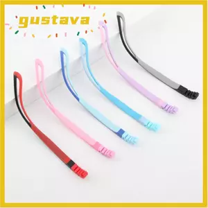 GUSTAVA Kính Cánh Tay, Chân Thay Thế Chống Trơn Trượt Silicon, Khung Kính Mắt Hai Màu Snap-on Chất Lượng Cao Cho Trẻ Em