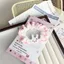Biểu Hiện Ngọt Ngào Thỏ Màu Hồng Tóc Kết Hợp Cô Gái Cao Đuôi Ngựa Ren Xúc Xích Vòng Cao Su Giá Trị Cao Cấp Dây Tóc