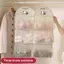 BeautifulHomeA 1 / 2 / 3 Lớp Thoáng Khí Có Thể Nhìn Thấy Lưới Túi Treo Sos Túi Quần Lót Tủ Quần Áo Tổ Chức Đồ Chơi Búp Bê Túi Lớn Có Móc VN