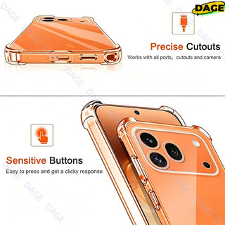 Ốp Lưng Trong Suốt Cho Honor 600 400 Pro 200 90 Pro Lite Siêu Chống Sốc Trong Suốt Silicon Mềm TPU Vỏ
