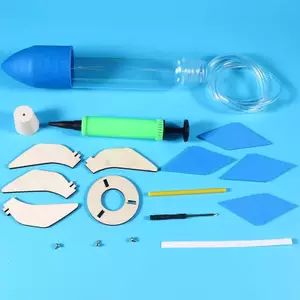 HFTOY 1 Bộ Nước Bắn Roet Đồ Chơi Chơi Nước Ngoài Trời DIY Roet Tưới Nước Đồ Chơi Làm Quà Tặng Bộ Thí Nghiệm Khoa Học DIY & Mô Hình Giáo Dục ~