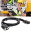 Cáp nối dài Mic Walkie-Talkie 1M K Type 2 Pin cho UV-5R 888S Thích hợp để sử dụng thực thi pháp luật Đẹp
