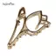 AqToCna Tulip Tóc Bắt Kim Loại Vuốt Tóc Nữ Cá Mập Kẹp Tóc Nữ Mũ Đội Đầu Bé Gái Phụ Kiện Tóc AqToCna