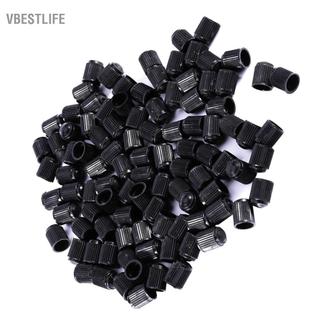 VBESTLIFE Estink Universal Fit Đen Nhựa ABS Xe Ô Tô Tự Động Xe Đạp Xe Máy Xe Tải Bánh Lốp Van Thân Gói 100