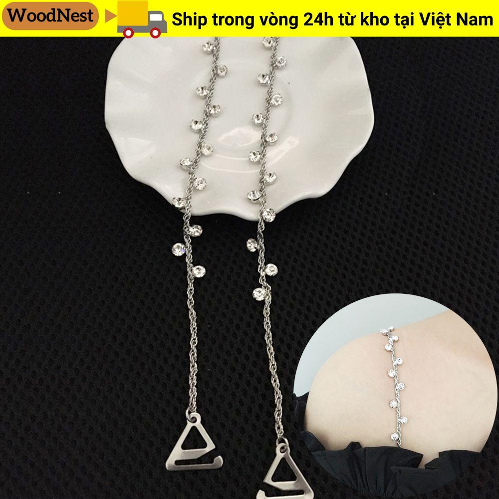 Dây đeo vai WOODNEST Dây đeo vai có thể điều chỉnh bằng đồng thau Đồ lót có thể điều chỉnh Dây đeo áo ngực
