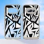 For Nothing Điện thoại 4A Pro 3A Pro 2 2A "Hình học Graffiti" Vỏ điện thoại trong suốt cứng / Vỏ điện thoại không có gì chống sốc