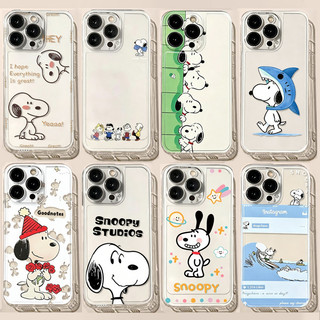 Ốp Điện Thoại Snoopy Ngộ nghĩnh Cho Samsung Galaxy A57 A56 A36 A26 A16 A15 A14 A13 A55 A35 5G A05 A05S Dễ Thương Mềm Trong Suốt Silicon TPU Hoạt Hình Thời Trang Chống Sốc