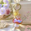 QEARY Nấm Móc Khóa, Đồ Trang Trí Nhiều Màu Sắc Mặt Dây Chuyền Nấm, Lấp Lánh Acrylic Móc Khóa Túi Treo Mặt Dây Chuyền Túi Trang Trí