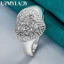 URMYLADY Bạc 925 Trái Tim Zircon 7-10 # Nhẫn Nữ Thời Trang Tiệc Cưới Trang Sức Quyến Rũ