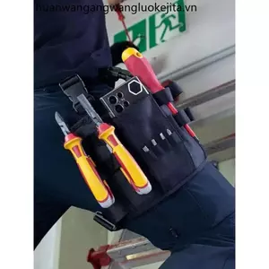 Bộ công cụ làm việc ngoài trời Túi thắt lưng đa chức năng dành cho nam Di động Công suất lớn Legging Túi thợ điện Bộ sửa chữa tự động Sửa chữa