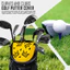 Golf Club Cap Cover Cheese Crown Putter Cover Nam Châm Đóng PU Chống Thấm Nước Đầu Bảo Vệ