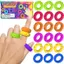 FUHUIOT Im Lặng Giải Nén Nhẫn, Tăng Cường Sự Chú Ý Silicon Cảm Giác Fidget Nhẫn, Sáng Tạo Co Giãn Độc Đáo Có Đầu Silicon Cảm Giác Nhẫn Người Lớn
