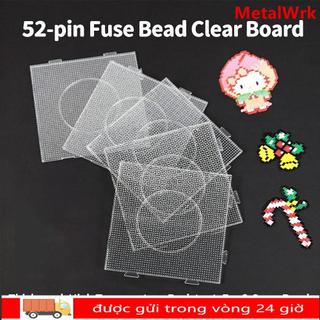 Bảng đậu METALWRK 2.6mm, DIY Make Puzzle Handmade Crafts Decor Mẫu hạt Perler, Công cụ hạt Hama chịu nhiệt chất lượng cao DIY Pegboard Thủ công thủ công