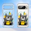 Ốp điện thoại trong suốt cứng "Pikachu Gengar" cho Google Pixel 10 Pro XL 10A Pixel 9 / 8 / 7 Pro Pixel 9Pro 8 Pro 7A Vỏ Google chống sốc