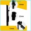 Dây đứng GODD Tổ chức Dây buộc Bộ 10 Mic Giá đỡ Kẹp gắn cho vị trí dòng Neat
