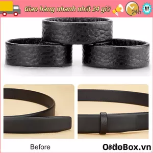 Vòng liên kết đai ORDOBOX, Vòng thắt lưng nam da thật tinh tế, Phụ kiện thắt lưng DIY đa năng