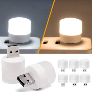 Đèn ngủ Mini USB tiết kiệm năng lượng - Đèn đọc sách bảo vệ mắt trắng ấm