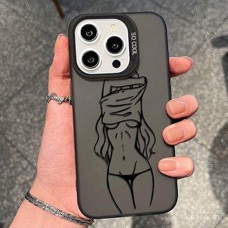 Ốp Điện Thoại Hoạt Hình Hoạt Hình Linh Hoạt Mỏng Dòng Làm Đẹp Thích Hợp Cho iPhone 12promax 12 13 14 15 Pro max 16promax 17promax xr xs 17 16 pro 11pro Ốp Bảo Vệ Chống Sốc