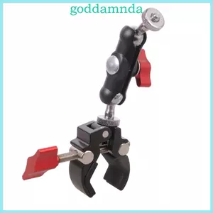 GODD 1 4inch Đầu Khớp Đế Đôi Ổ Cắm Cánh Tay Nối Dài Xe Máy Xe Đạp Điện Thoại Gắn Camera Thiết Bị Chiếu Sáng