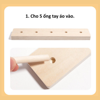 【BabyJoy】Đồ chơi phân loại và ghép hình Montessori,Quà tặng giáo dục mầm non,Đồ chơi giáo dục