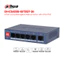 Switch PoE DAHUA DH-CS4006-4ET2GT-36 (Cloud, 4 PoE, 2 uplink, 36W)