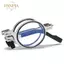 PNPIA- Kính đọc sách gấp kim loại bằng thép Hd Chống ánh sáng xanh Bộ kính đọc sách nam nữ thời trang di động
