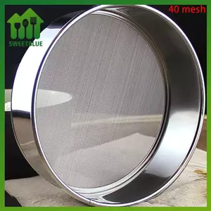 SWEET Nấu Sàng Cho Bột Trà mì ống Lọc tamis Bột Lưới Cơm Bánh ngọt Dụng cụ n