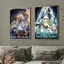 Anime Mũ Phù Thủy Studio Poster Không Khung Tranh Canvas Cho Trang Trí Tường Phòng Gia Đình