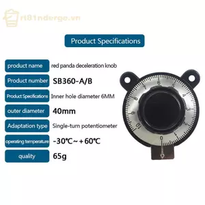 Ge RV24YN Series Nút Tuyến Tính Kỹ Thuật Số Núm SB360 RV30YN Điện Áp Công Tắc Núm Đường Kính Lỗ 6mm n