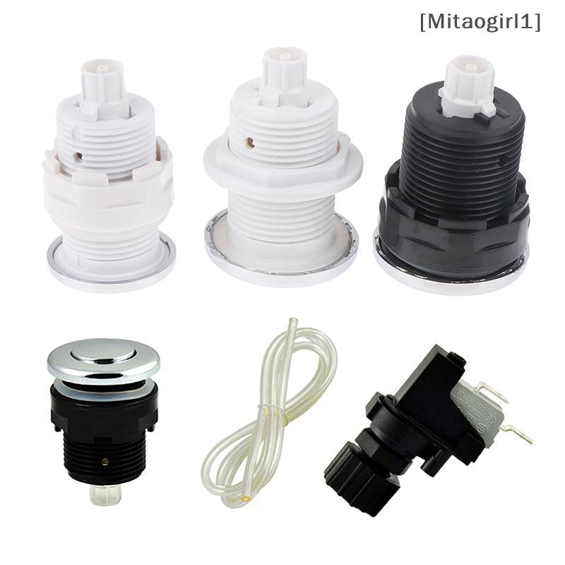 [MG1] Công tắc nút nhấn khí nén 28 / 32 / 34mm cho bồn tắm Spa Whirlpool Xử lý chất thải [Vn]