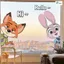 Nhãn dán Disney dễ thương trang trí phòng tắm và bếp, sáng tạo, chống va chạm.