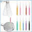 XOITU 10 Chiếc Đầu Tắm Bàn Chải Vệ Sinh Lỗ Nhỏ Dụng Cụ Làm Sạch Chống Tắc Mini Crevice Lông Cho Vòi Phun Khoảng Cách Phòng Tắm Ô Tô VN