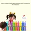 XOITU Đồ uống vui nhộn cho trẻ em Đồ chơi phù hợp màu sắc 20 chai + Đế, Học tập trí nhớ sớm Câu đố tương tác VN