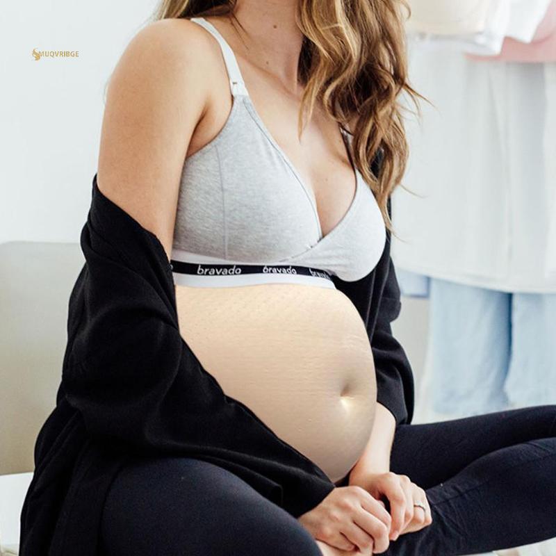MUQV Giả Mang Thai Bụng Thoáng Khí Mềm Nhẹ Như Thật Dễ Dàng Mặc Bụng Giả Bump Cho Vai Trò Chơi Nhân Tạo Mang Thai Bụng n