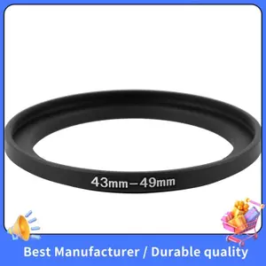 Bộ chuyển đổi vòng lọc bước lên kim loại 43mm đến 49mm cho máy ảnh
