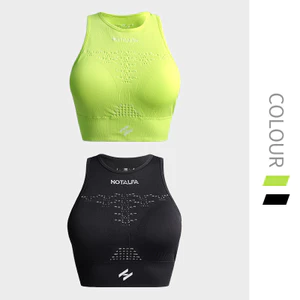 /Shockproof H-Shaped Beauty Back Women's Running Workout Vest Fixed Cup Push up High Strength Sports Yoga Bra sG9T