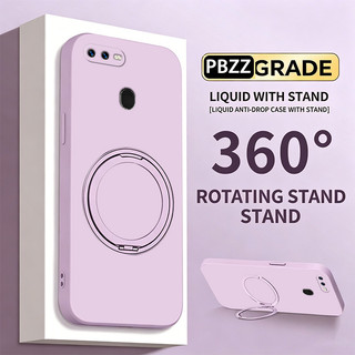 Ốp Lưng PBZZ Cho oppo a5s a12 A7 a3s a12e F9 PRO a12s Vỏ Điện Thoại Vỏ Mềm Silicon Chống Sốc Thiết Kế Mới Thẩm Mỹ Có Giá Đỡ 360° Tím dễ thương cho bé gái YTYZJ1